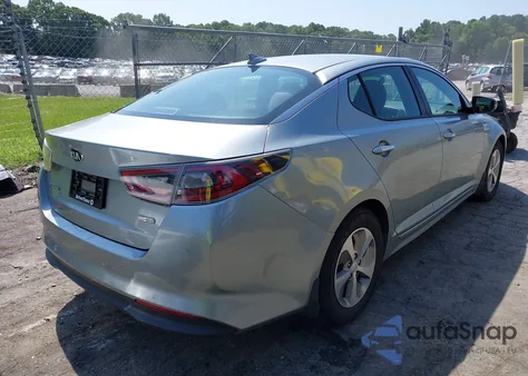 2016 Kia Optima Hybrid из США, поврежденный, VIN KNAGM4AD0G5095410